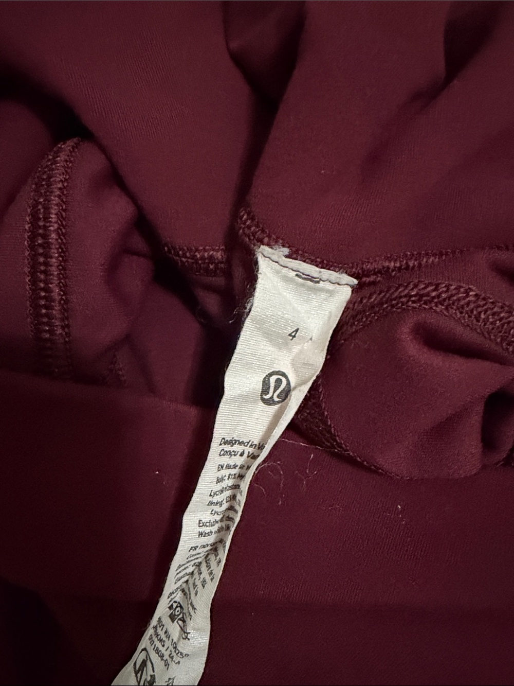 lululemon athletica Wine High-Waist Flare Yoga Pants - Picture 4 of 4